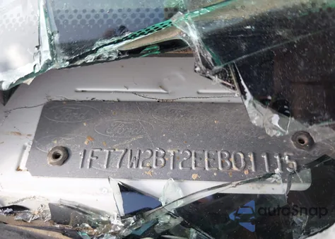 2014 Ford F-250 Xl из США, поврежденный, VIN 1FT7W2BT2EEB01115